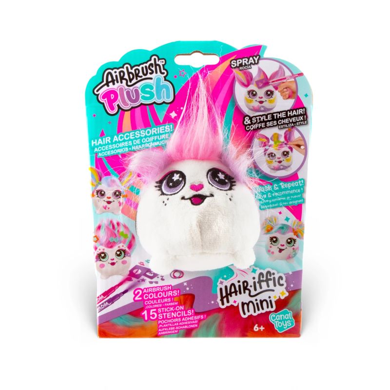 AIRBRUSH Hair´iffic mīkstā rotaļlieta ar Airbrush Mini